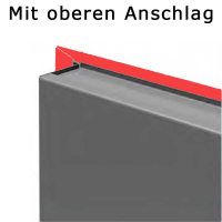 T30 HT8 Brandschutztür 875x2125 mm links rauchdicht durch Schleifdichtung
