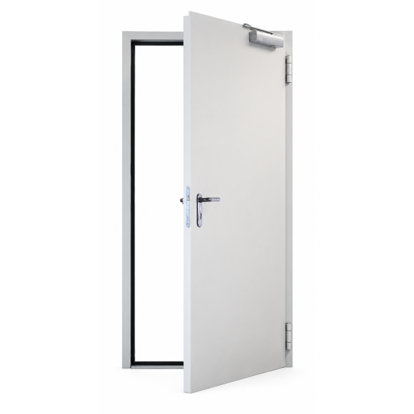T30 RS Brandschutztür FSA62 Profi 875 x 2125 mm DIN rechts – rauchdicht mit Anschlagdichtung