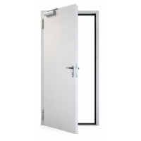 T30 RS Brandschutztür FSA62 Profi 1000 x 2125 mm DIN links – rauchdicht mit Anschlagdichtung