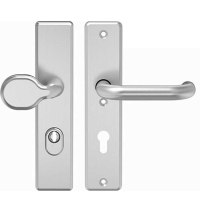 Sicherheits Brandschutztür FSA62 (T30) 1250x2250 mm rechts mit 3-fach Verriegelung