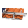 Q.MOUNT Mittelklemme Click mit Pin 30-45 mm schwarz
