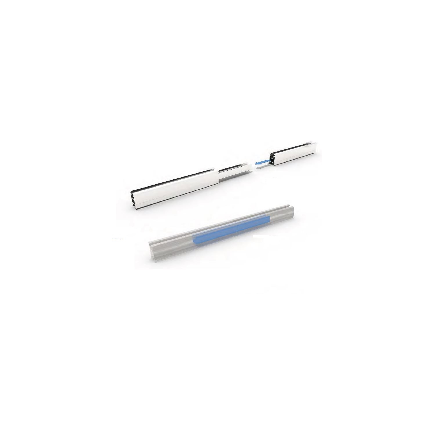 Q.MOUNT Profilverbinder für Modultragprofil 37