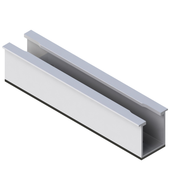 Aktion! Q.MOUNT Trapezblech Kurzschiene Click 100 mm horizontale Befestigung
