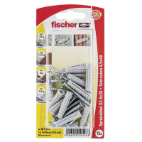 fischer Dübel SX 6 x 30 S mit Schraube (15 St.)