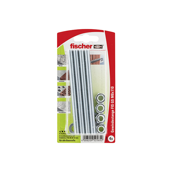 fischer Gewindeanker FIS GS M 8 x 110 K (4 St.)