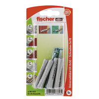 fischer Universaldübel UX 8 x 50 S mit Schraube (5 St.)