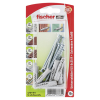 fischer Universaldübel UX 6 x 35 R S mit Rand und...