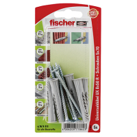 fischer Universaldübel UX 8 x 50 R S mit Rand und...