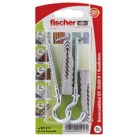 fischer Universaldübel UX 10 x 60 RH mit Rundhaken...