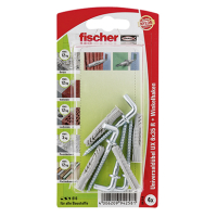 fischer Universaldübel UX 6 x 35 WH mit Winkelhaken...