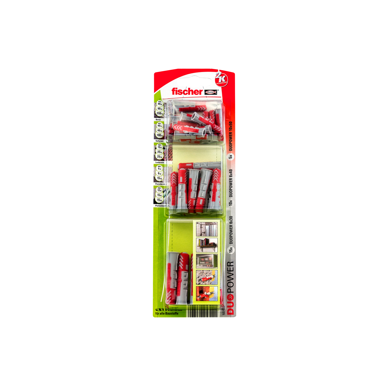 fischer DUOPOWER 6 / 8 / 10 (30 St.)