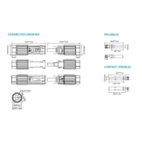 HQC4 Stecker- Set | Solar Steckverbinder | Solarstecker
